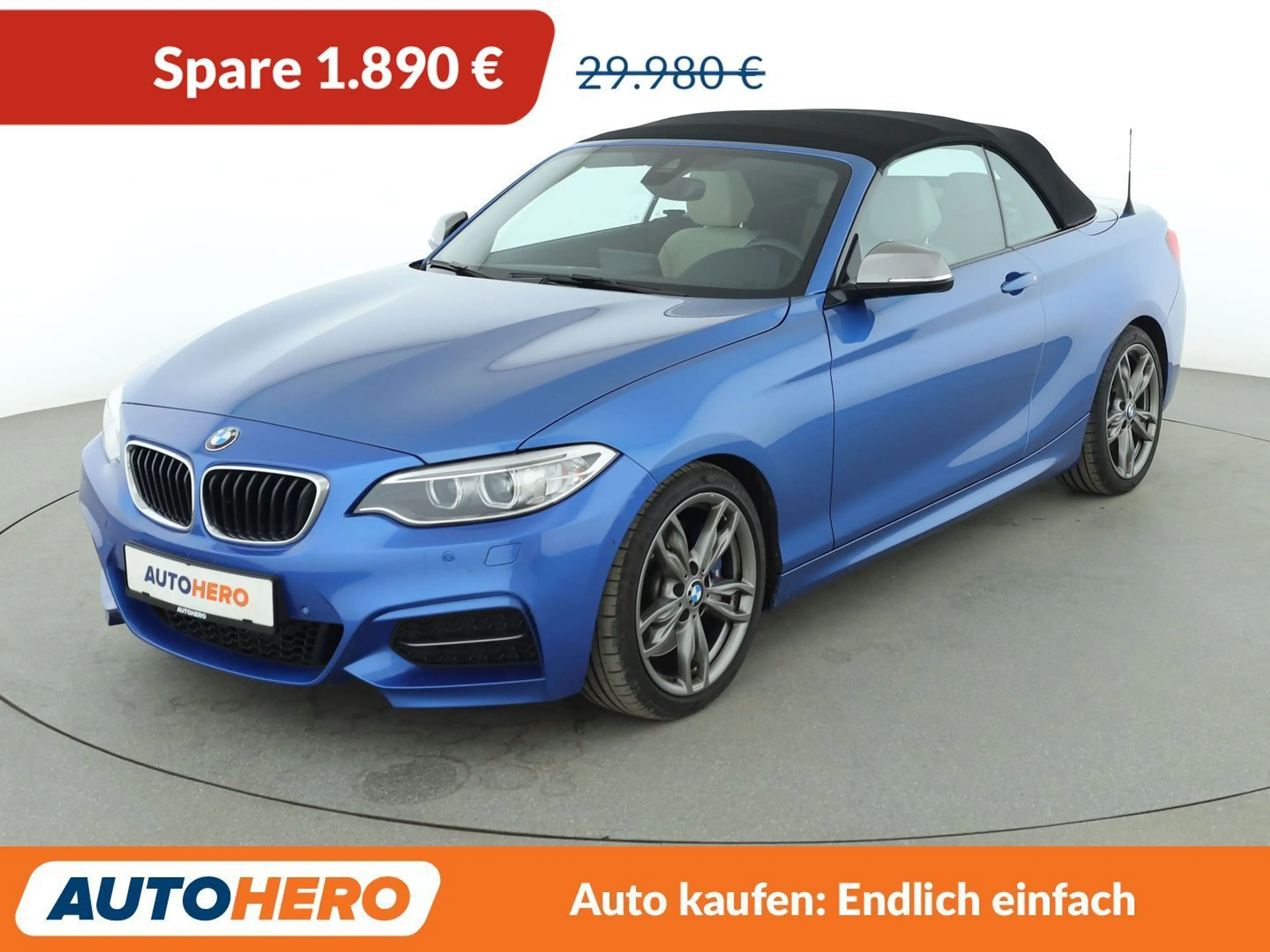 BMW M2 M240i Aut.*NAVI*BI-XENON*TEMPO*CAM*PDC*SHZ*