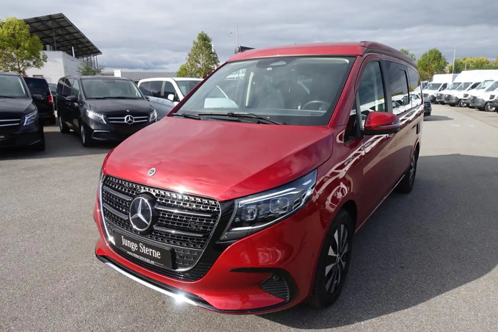 Mercedes-Benz V 300 d Marco Polo MOPF AIRMATIC Markise+Distronic Rot - 2