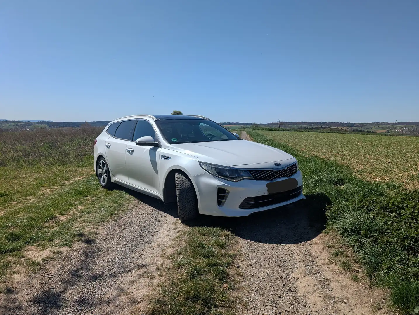 Kia Optima Optima+Sportswagon+2.0+T-GDI+Automatik+GT Weiß - 1