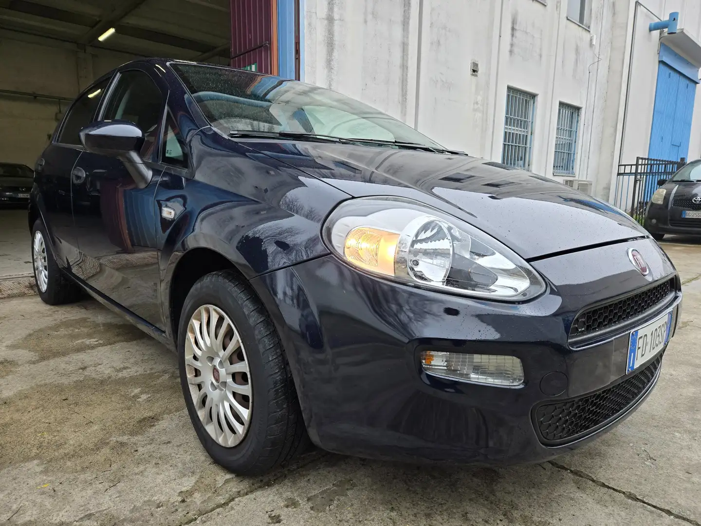 Fiat Punto Punto 5p 1.4 Lounge Gpl E6- GPL NUOVO- Azul - 2