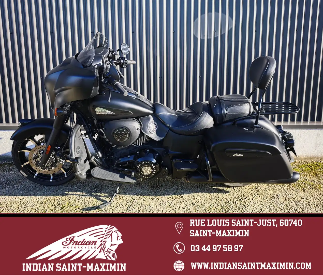 Indian Chieftain Zwart - 2