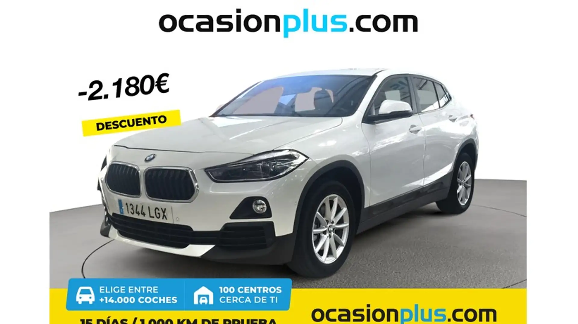 BMW X2 sDrive 18dA Blanc - 1