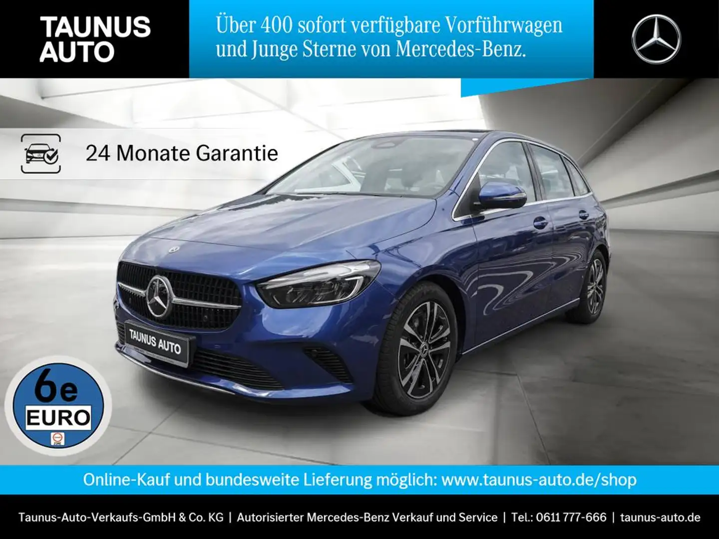 Mercedes-Benz B 220 d PROGRESSIVE LINE ADVANCED WINTER-PAKET Bleu - 1