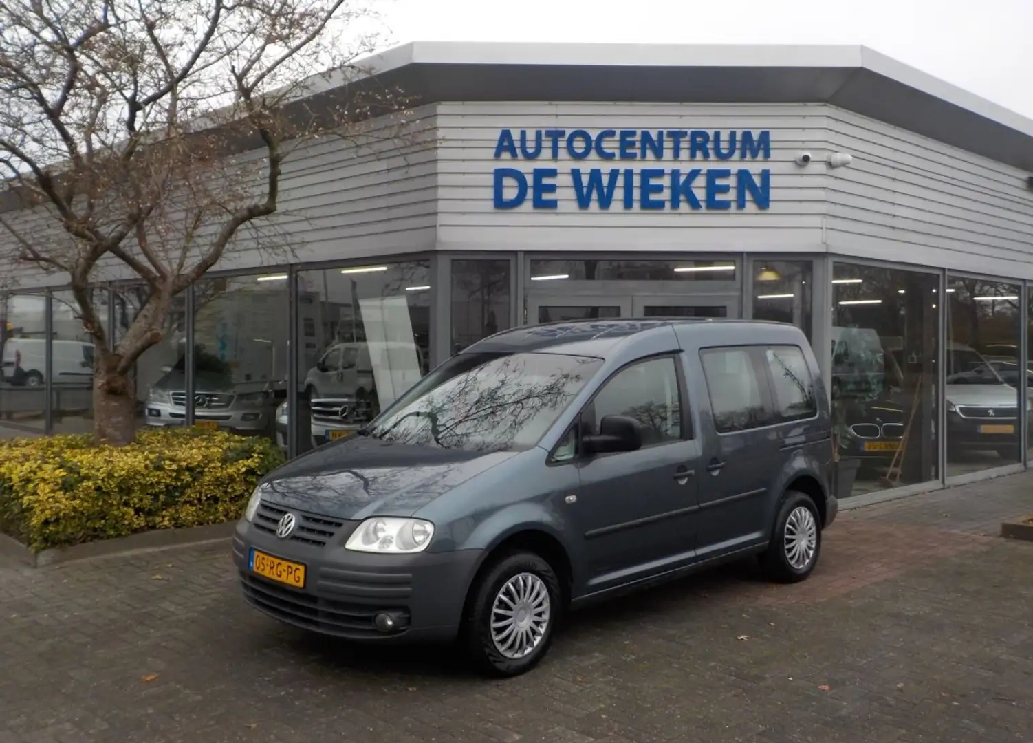 Volkswagen Caddy 1.6 Turijn Comfort AIRCO NAVI SCHUIFDEUR CRUISE CO Grigio - 1