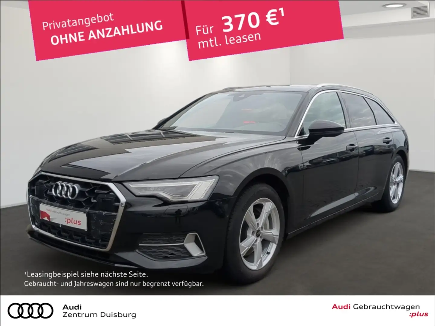 Audi A6 Avant 45 TFSI quattro advanced AHK-klappbar Navi D Schwarz - 1