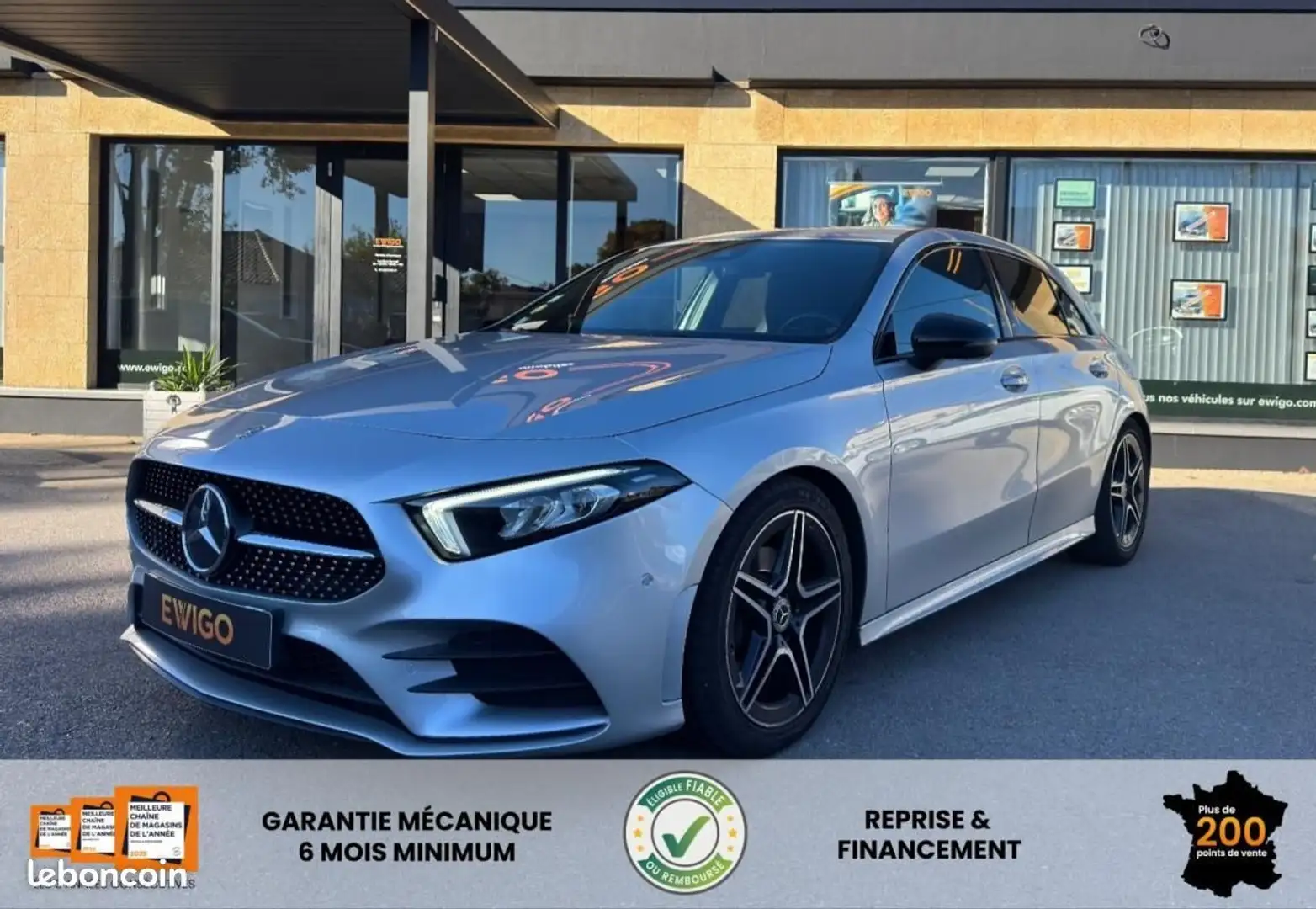 Mercedes-Benz A 200 Mercedes 2.0 200 D 150 AMG LINE 8G-DCT Gris - 1