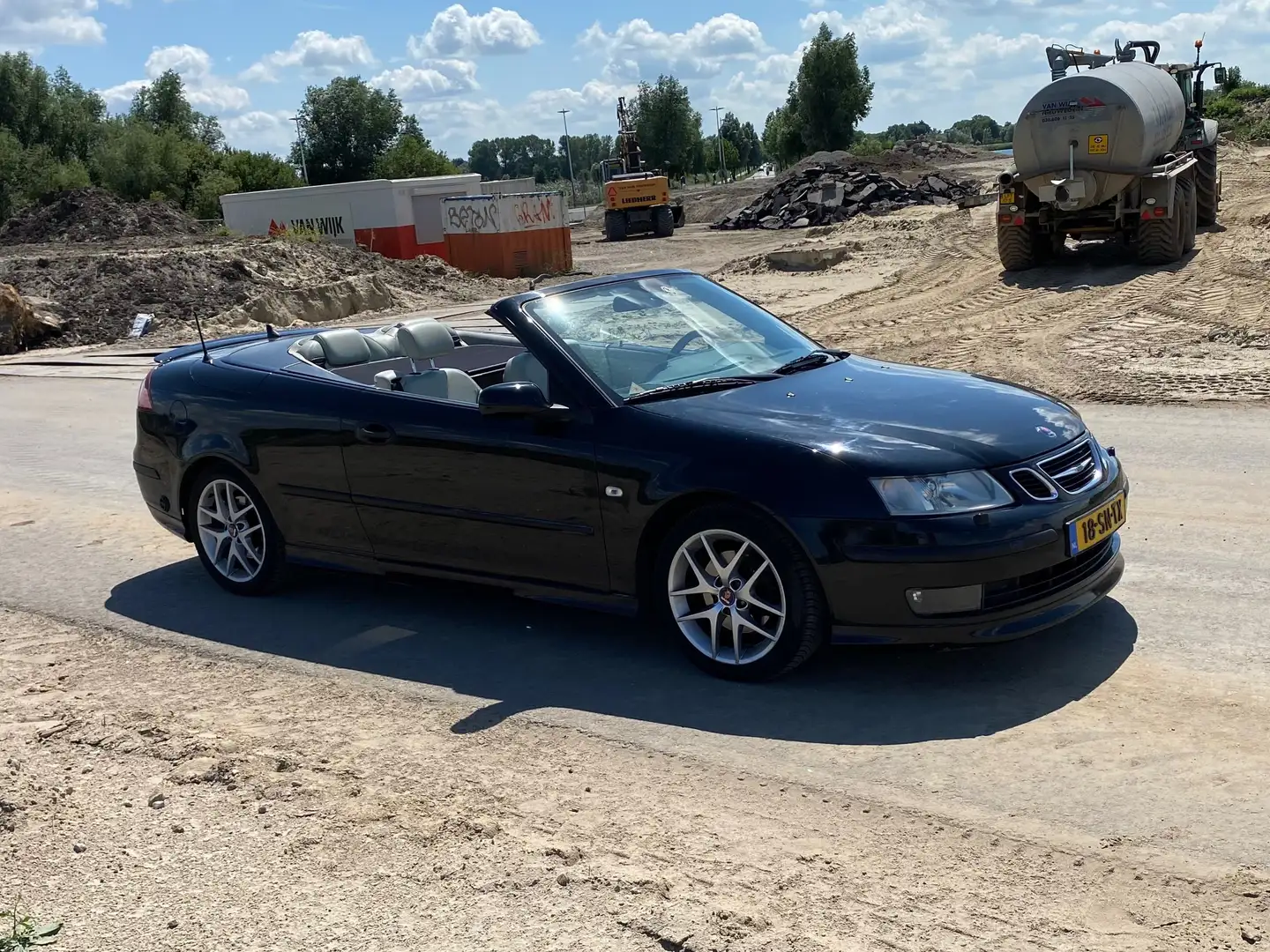 Saab 9-3 2.0T Aero Cabrio LPG Czarny - 2