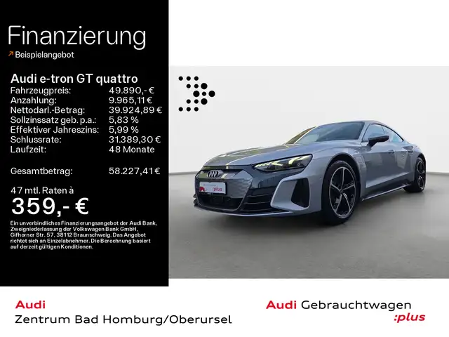 Audi e-tron GT *Navi*Matrix*Alu*PDC*Pano*Audi