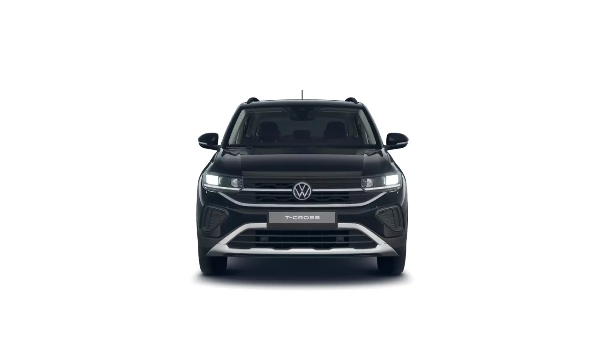 Volkswagen T-Cross 1,0 TSI LED/RFK/PDC/Aitzheizung vo./u.v. Schwarz - 2