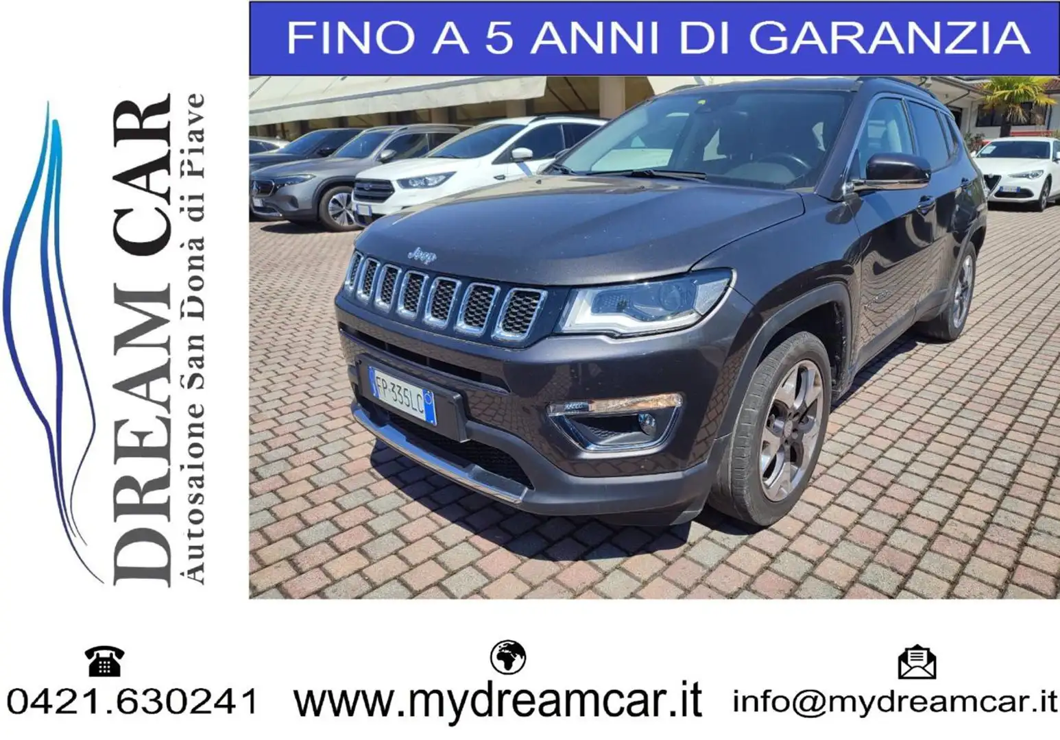 Jeep Compass 1.6 Multijet II 2WD Longitude Grigio - 1