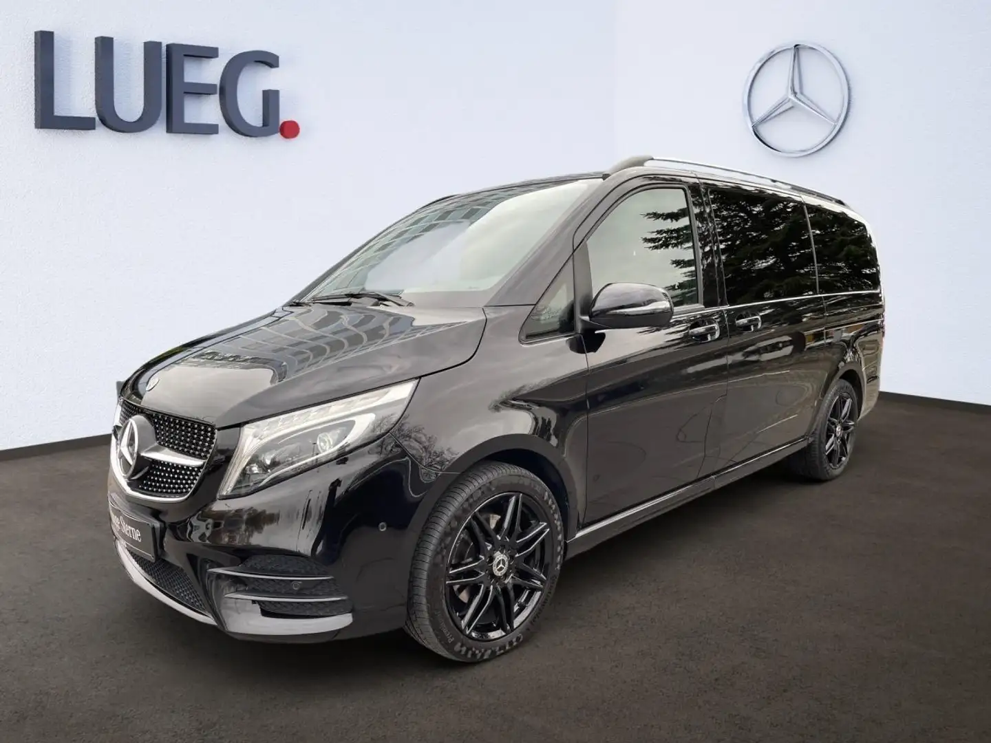 Mercedes-Benz V 250 d 4MATIC EDITION Lang Distronic Night ACC Schwarz - 2