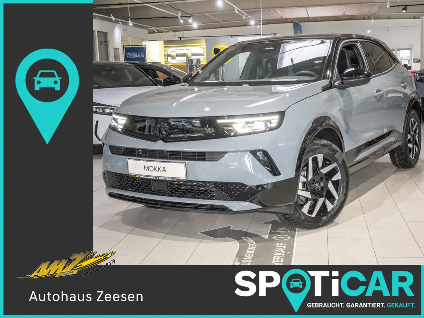 Opel Mokka 1.2 GS NAVI ACC KAMERA PDC ALLWETTER Grau - 1