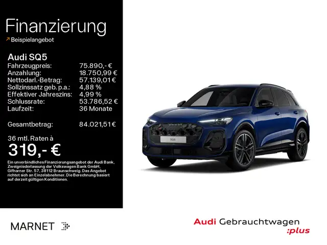 Audi SQ5 TFSI quattro*Navi*LED*Alu*AHK*HUD*B&O*PDC*Ca