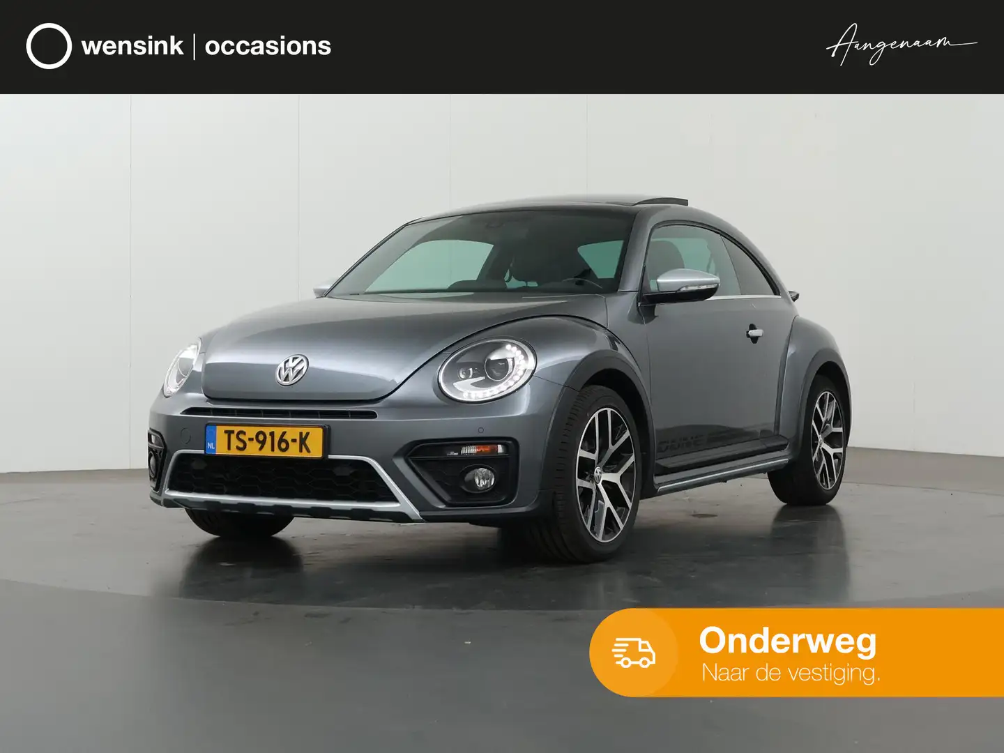 Volkswagen Beetle 1.2 TSI Dune | Panoramadak | Dodehoek detectie | P Grijs - 1