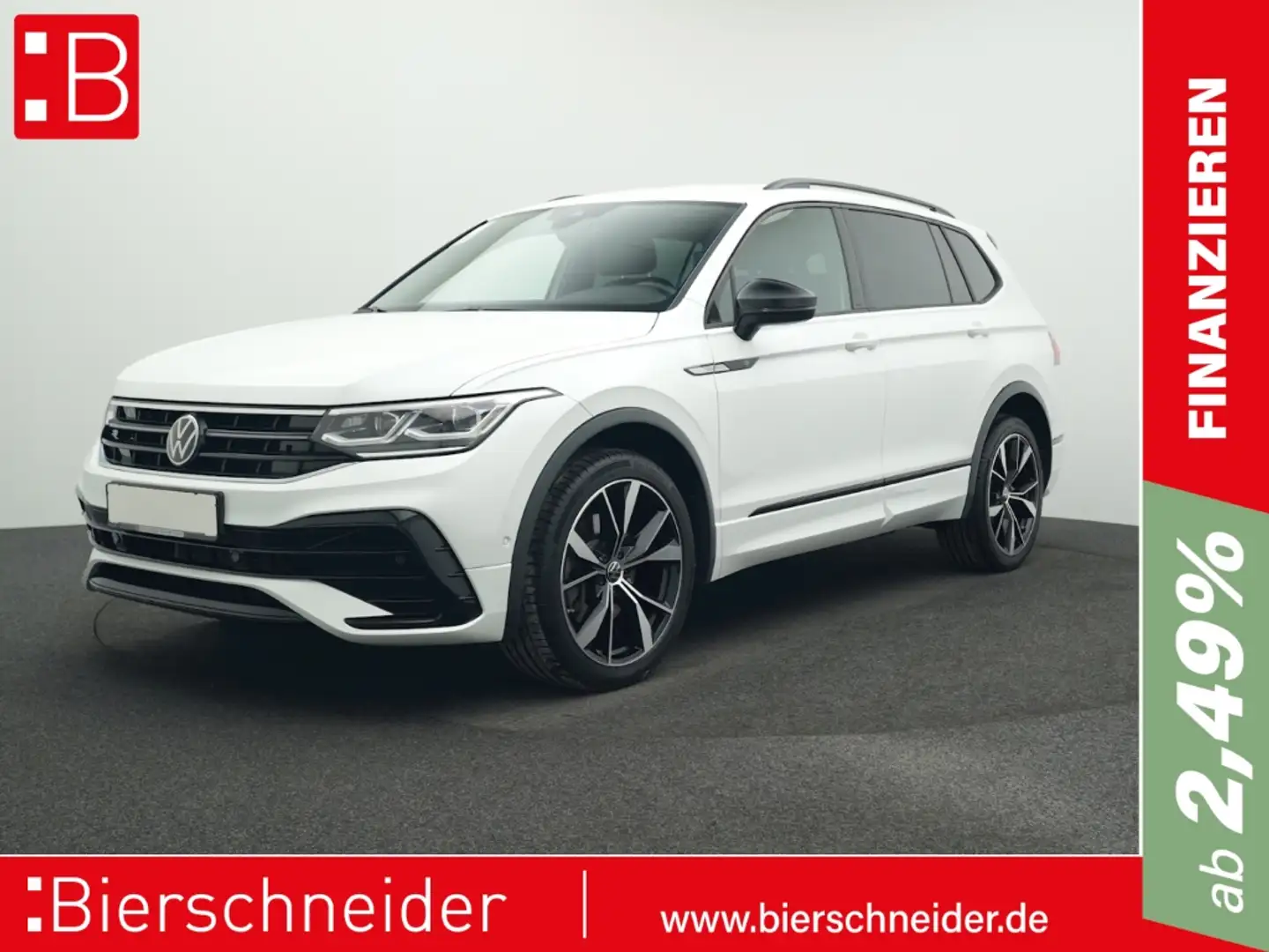 Volkswagen Tiguan Allspace 2.0 TSI DSG 4Mo. R-line 5.-J.-GAR 7-SITZE STANDHZ Weiß - 1