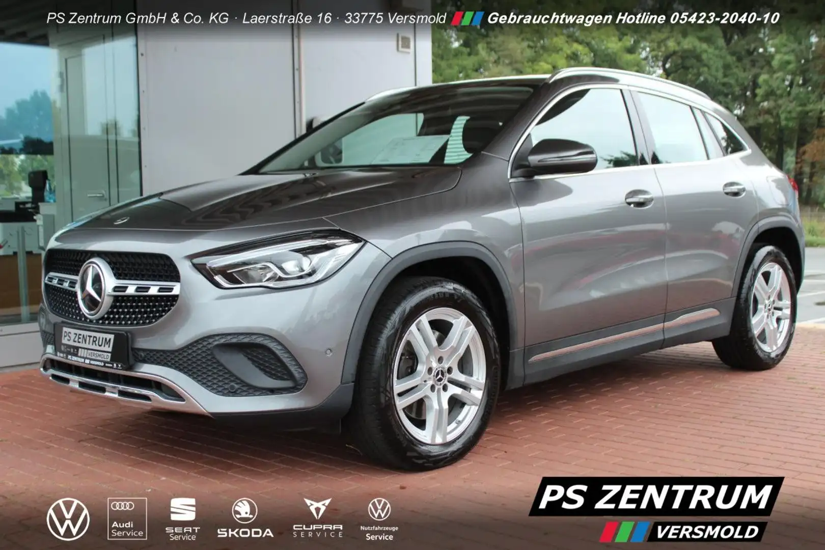 Mercedes-Benz GLA 250 Progressive 8-G-DCT-Getriebe LED-HIGH NAVI Grau - 1