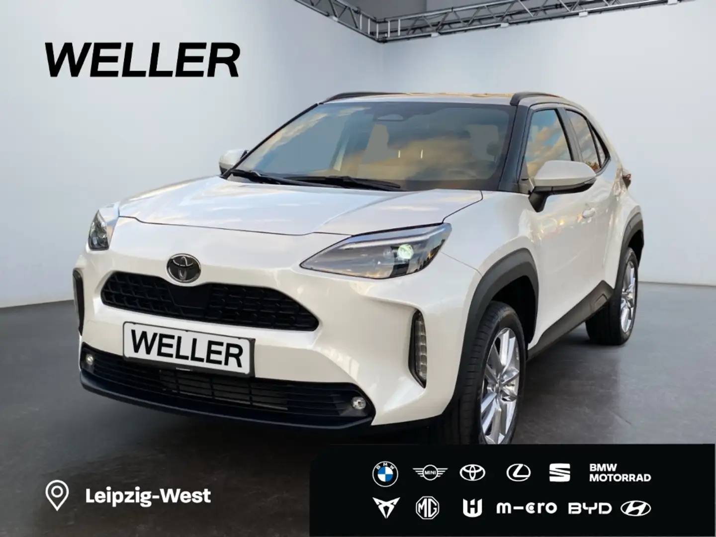 Toyota Yaris Cross Hybrid 130 1.5 Black&White *CAM*ACC* Weiß - 1