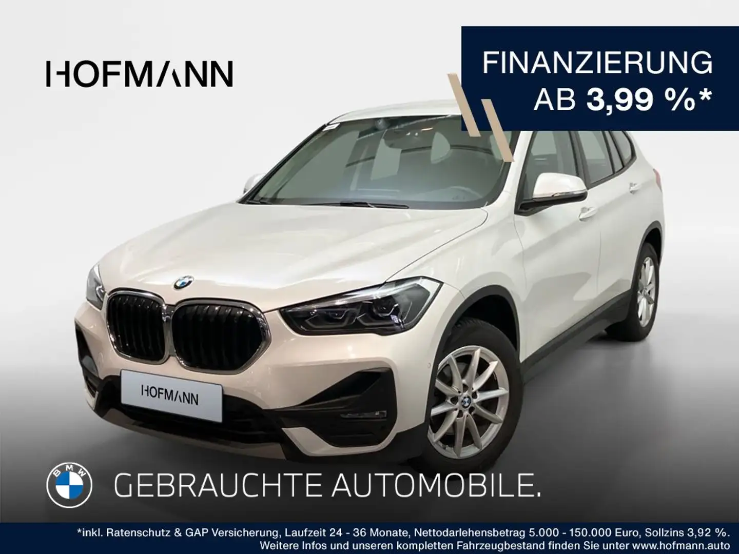 BMW X1 Advantage Weiß - 1