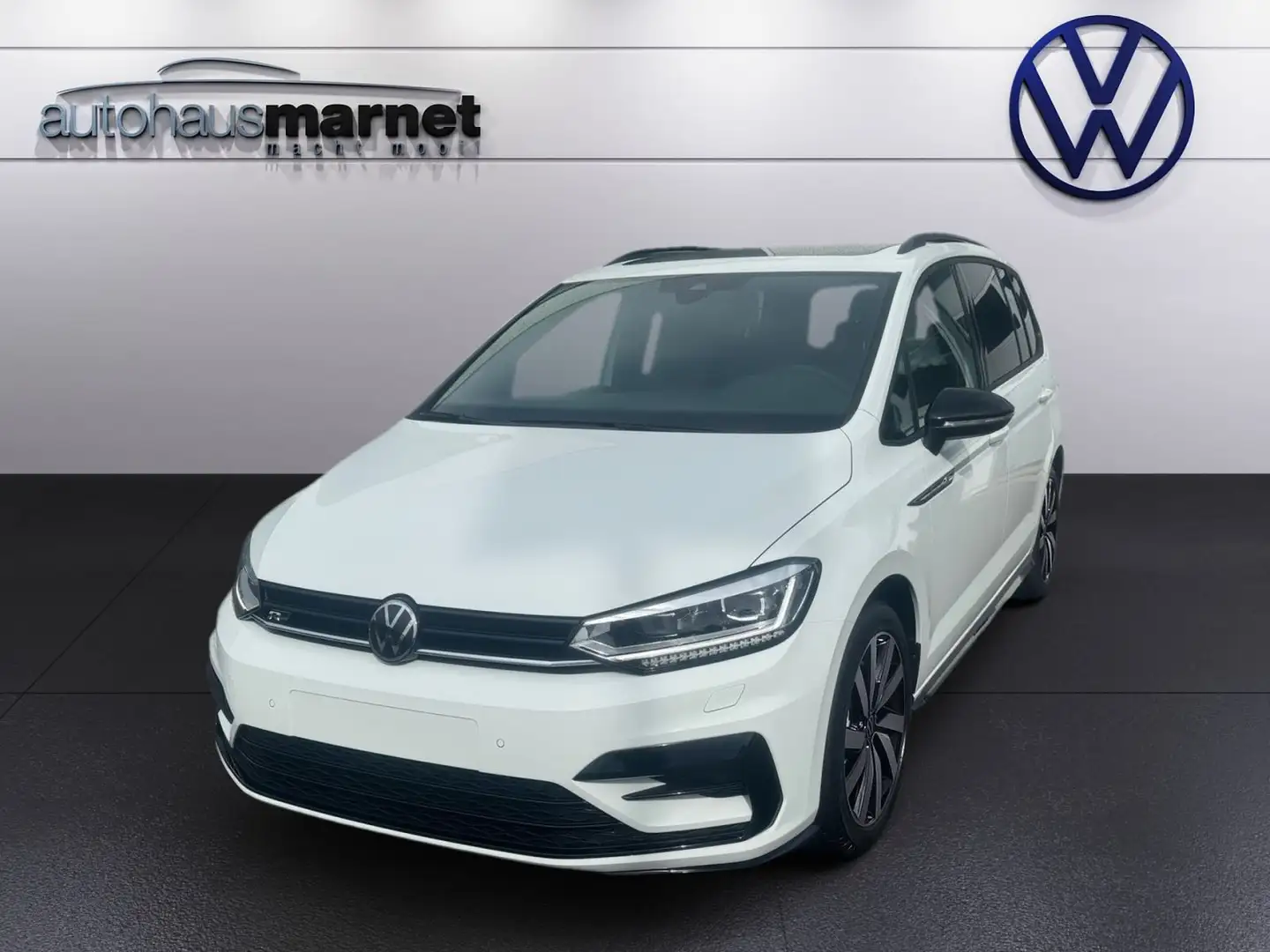 Volkswagen Touran Highline 1.5*AHK*R-LINE*NAVI*STAND-HEI.* Weiß - 2