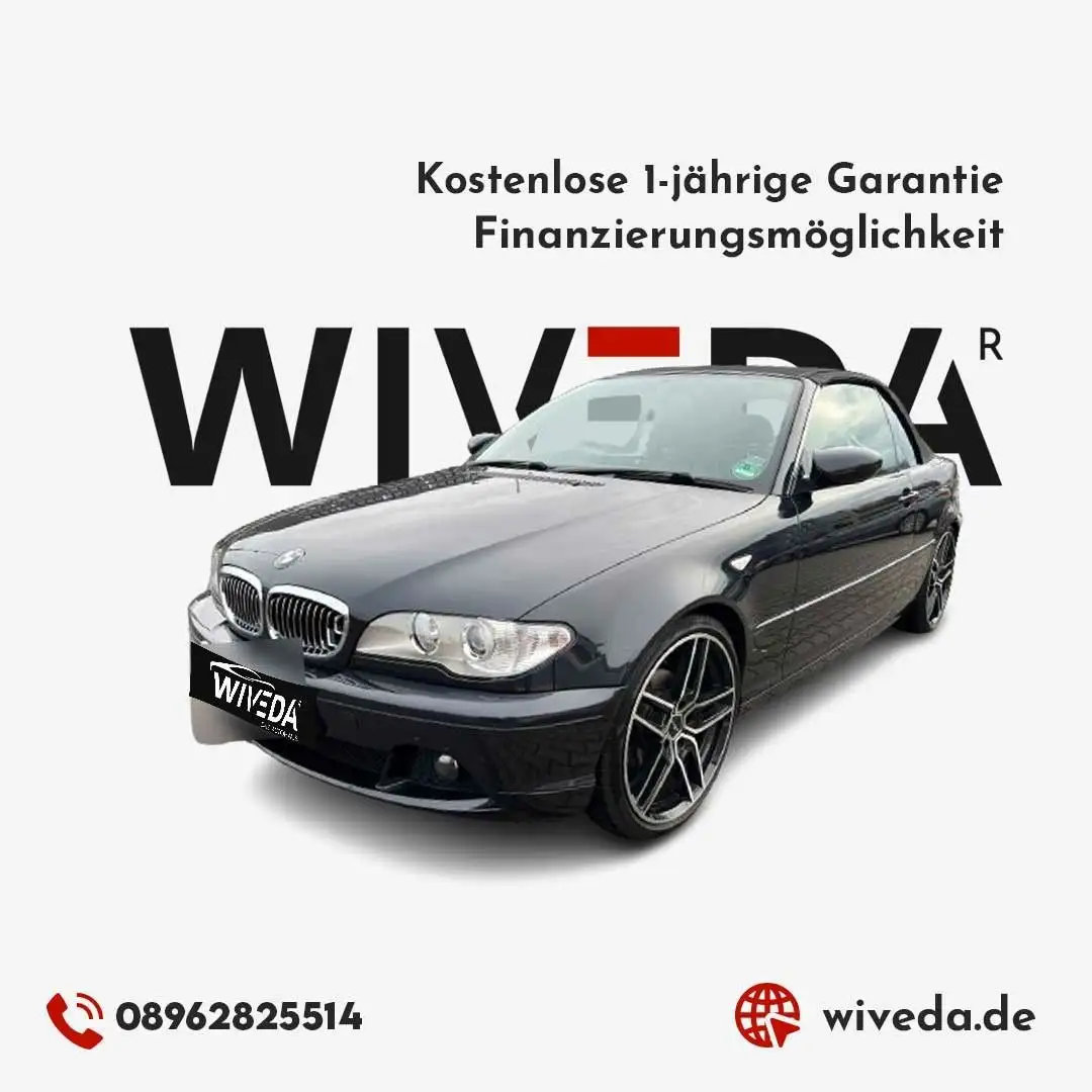 BMW 318 Cabrio Ci LEDER~KAMERA~El.SITZE Blau - 1