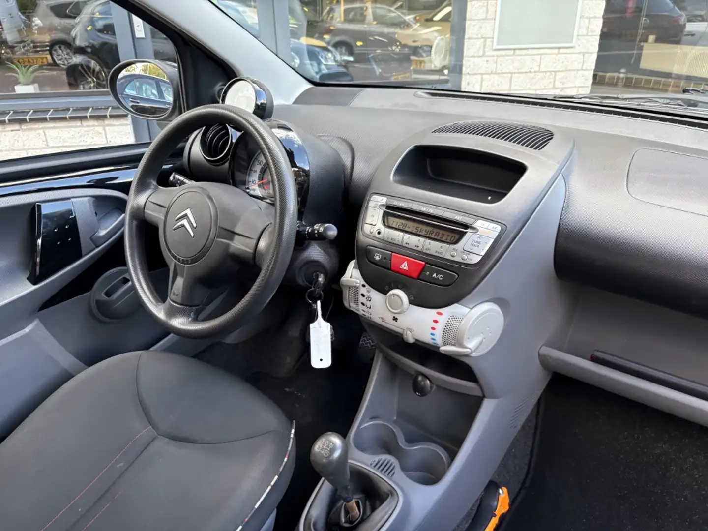 Citroen C1 1.0-12V 5Drs Airco Nieuwe apk Beurt Schwarz - 2