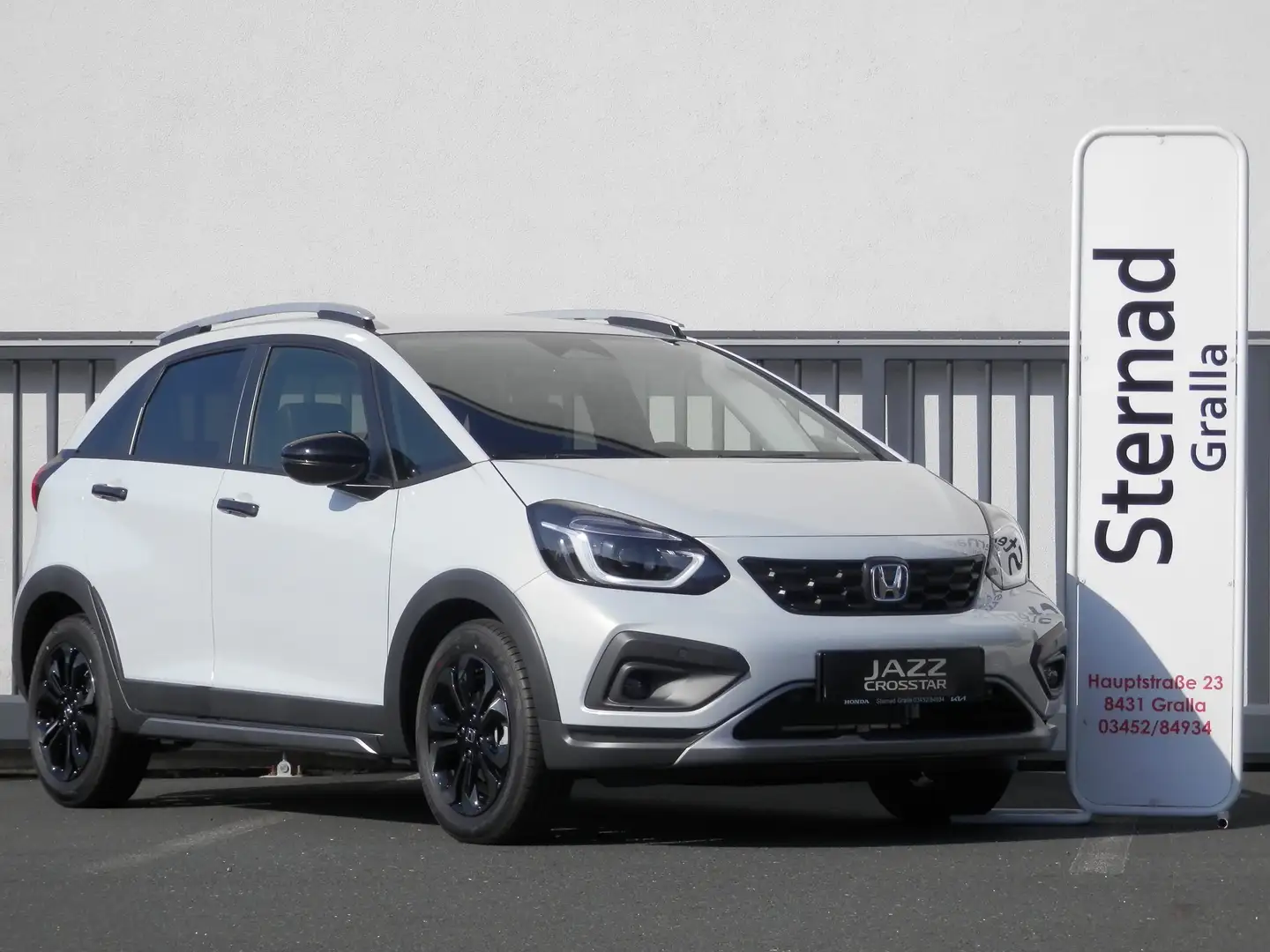 Honda Jazz Jazz 1,5 i-MMD Hybrid Crosstar Advance Aut. Blanc - 2