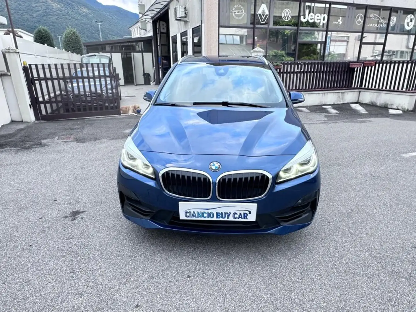 BMW 218 d Gran Tourer Business automatica 7 POSTI Bleu - 2