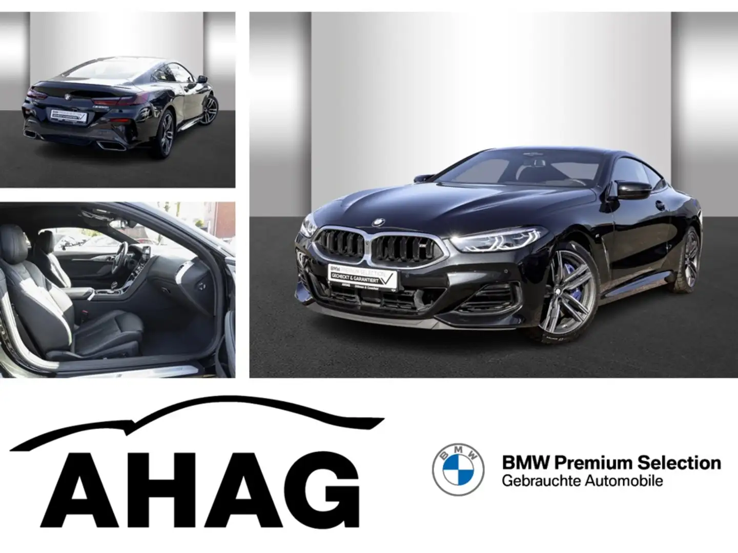 BMW M850 i xDrive Coupe Innovationsp. Komfortzugang Noir - 1