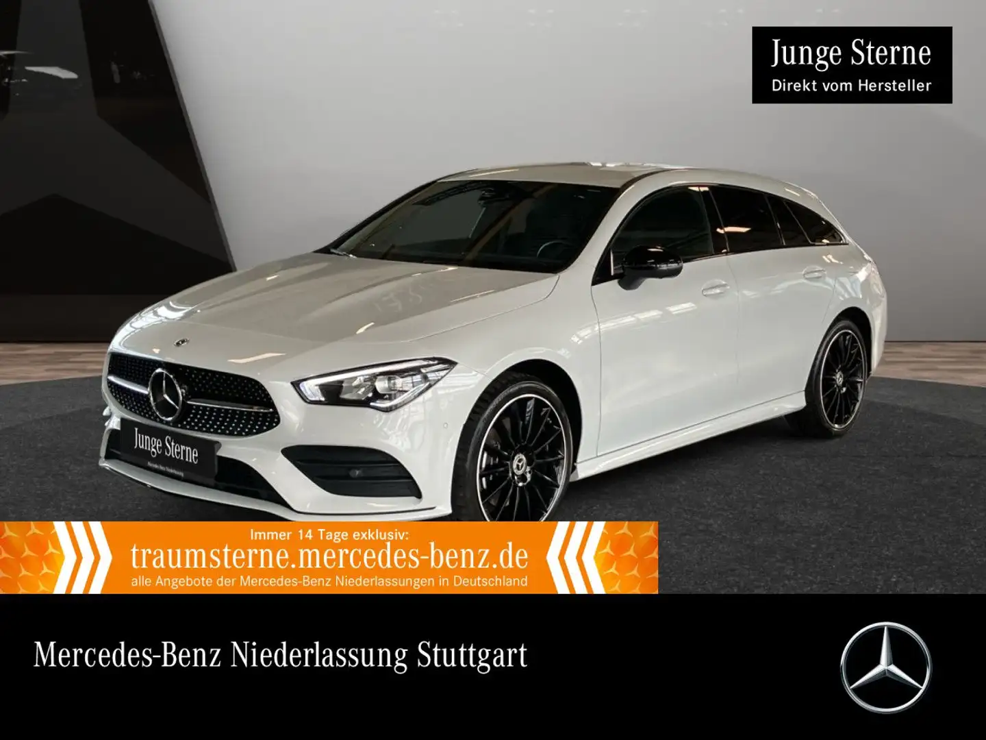 Mercedes-Benz CLA 250 e AMG+NIGHT+360°+LED+19"+8G Weiß - 1