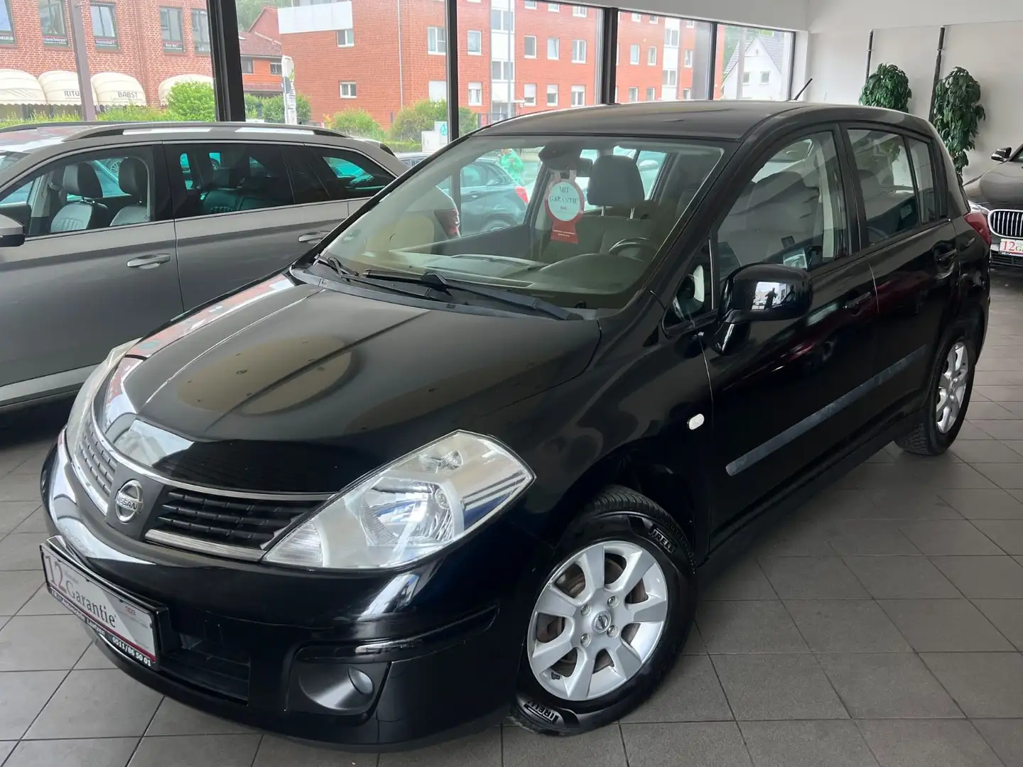 Nissan Tiida 1.8 Acenta MultiLenkrad~Bluetoth~6Gang~AHK Schwarz - 1