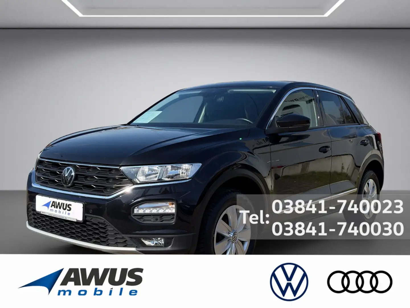 Volkswagen T-Roc 1.5TSI DSG Style AHK Noir - 1