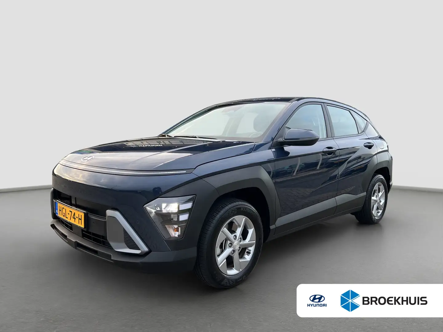 Hyundai KONA 1.6 GDI 141pk HEV Comfort | Camera | Draadloos car Blauw - 1