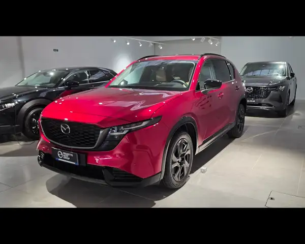 Mazda CX-5 2.5 e-Skyactiv G M Hybrid Homura pelle nera