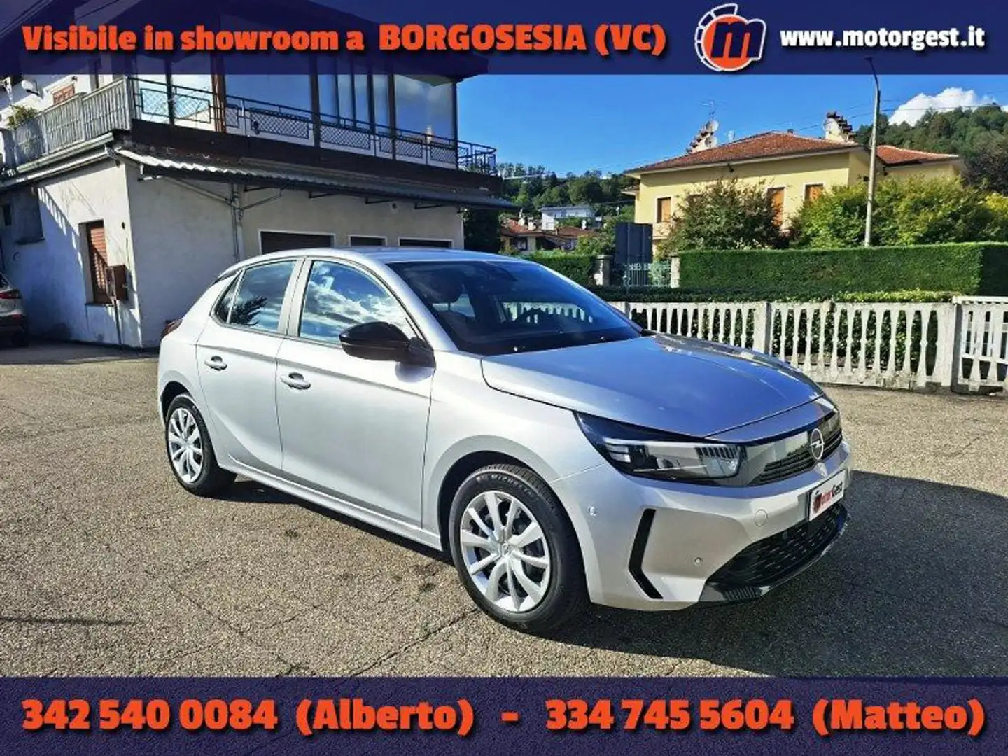 Opel Corsa 1.2 Silber - 1