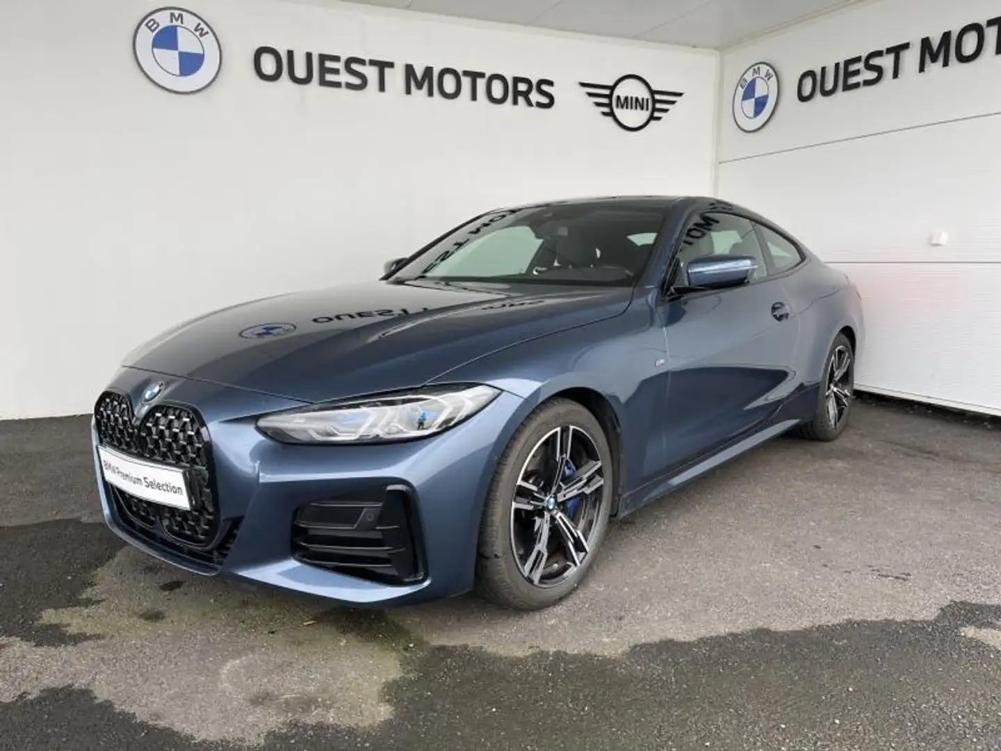 BMW 440 M440dA xDrive 340ch Bleu - 1