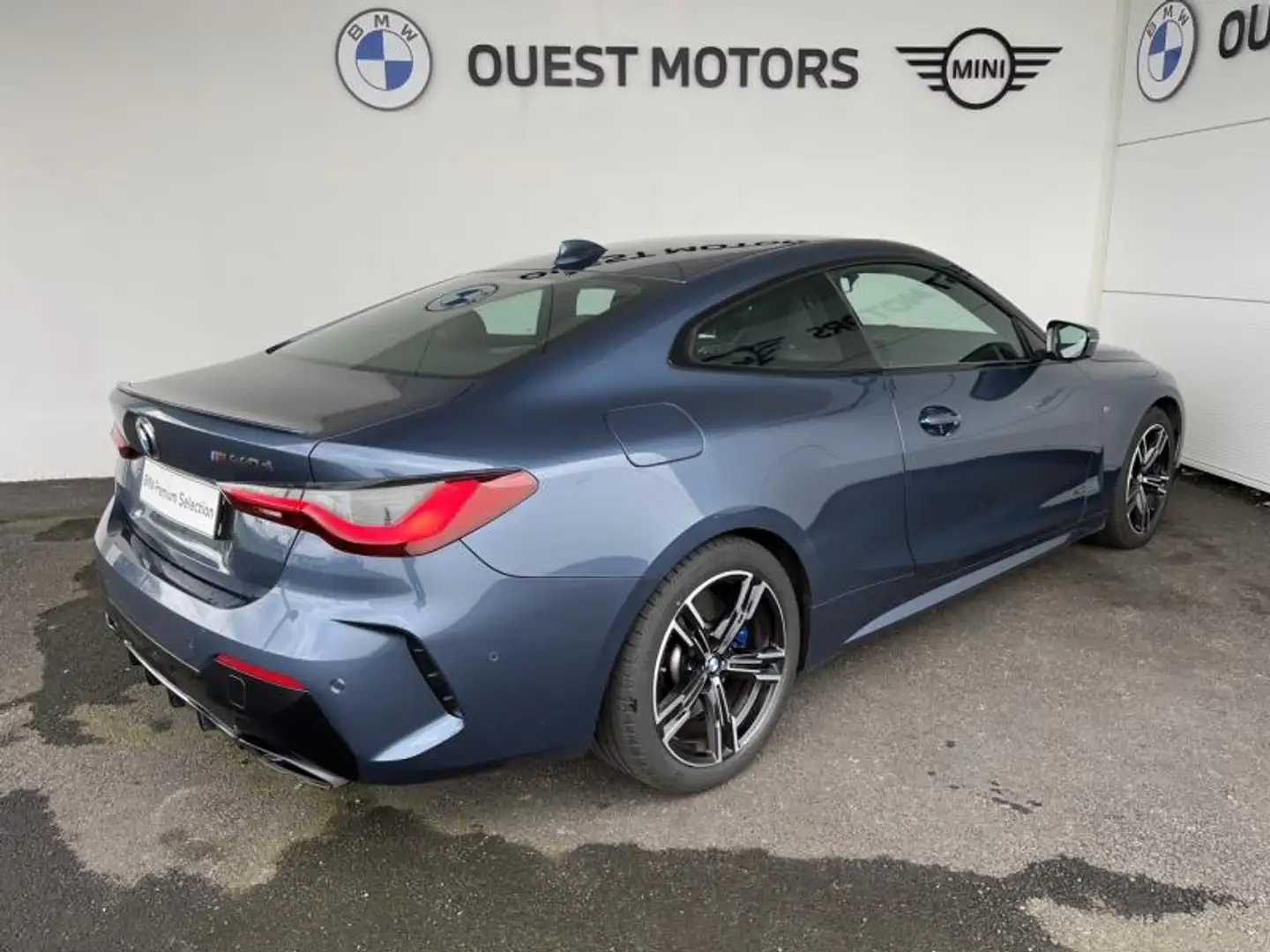 BMW 440 M440dA xDrive 340ch Bleu - 2