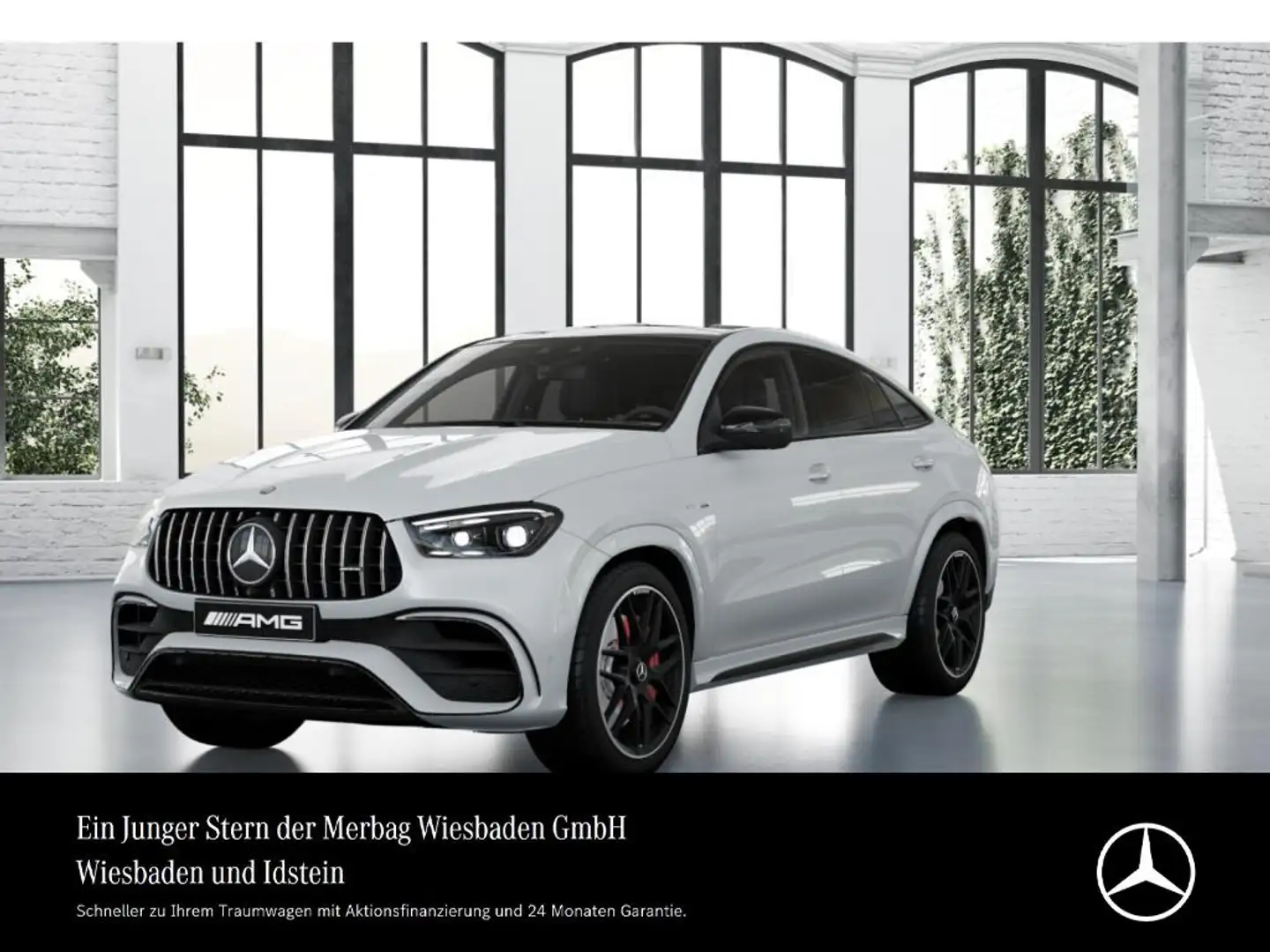Mercedes-Benz GLE 63 AMG S 4M COUPE STH. AHK NIGHT UPE:183.248 Blanc - 1