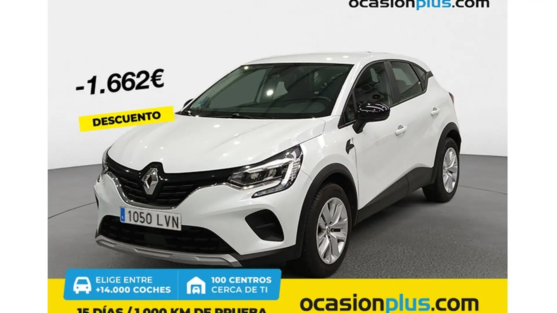 Renault Captur E-TECH Híbrido Enchufable Zen 117kW Bianco - 1