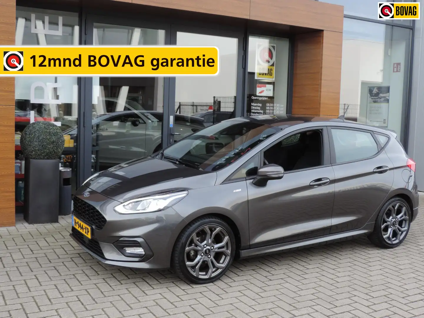 Ford Fiesta 1.0-T ST-Line 92.000km | Winterpack | PDC | Cruise Grijs - 1