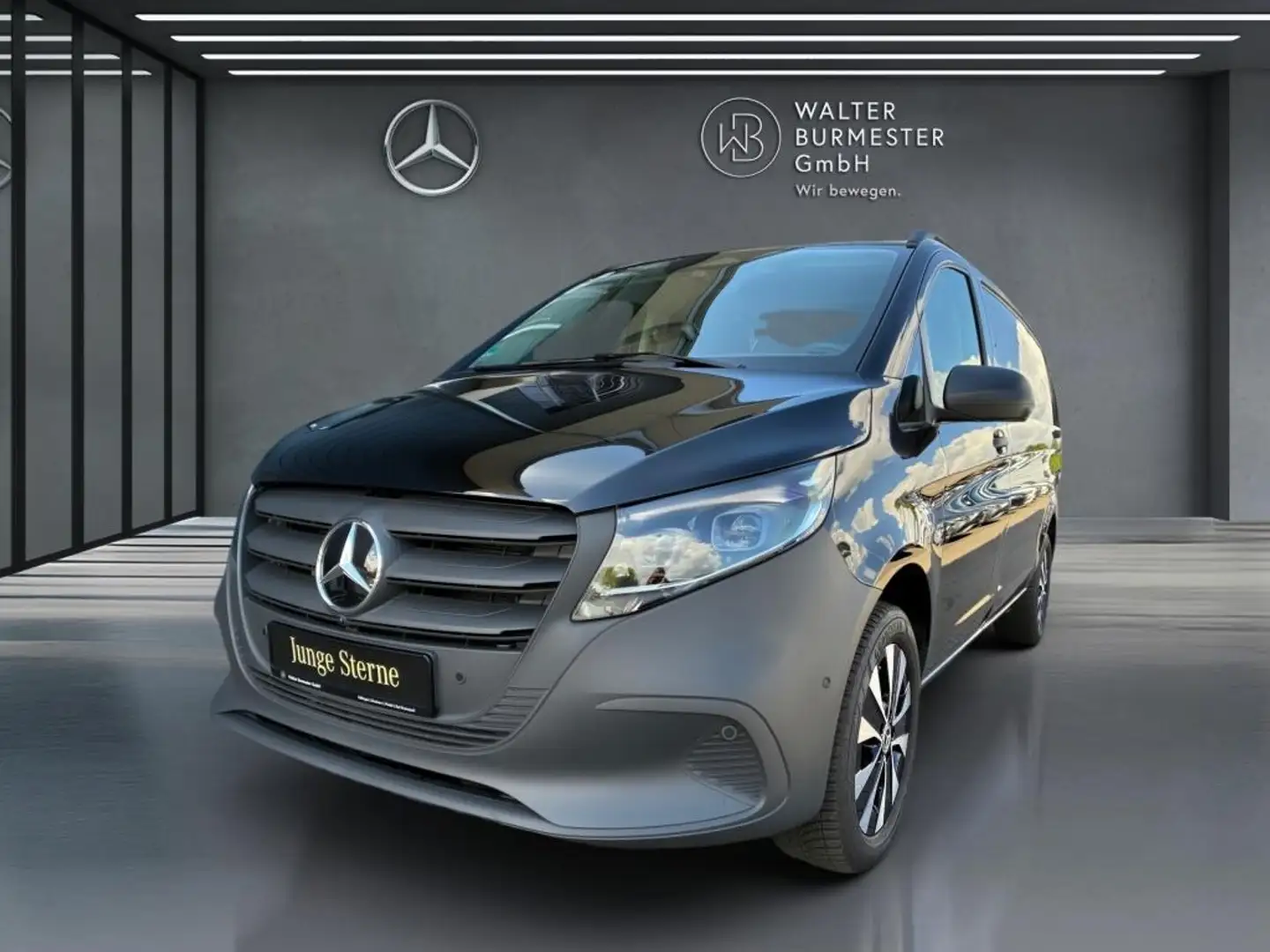 Mercedes-Benz Vito 116 CDI 4x4 Kasten Lang Allrad +MBUX+NAVI Schwarz - 1