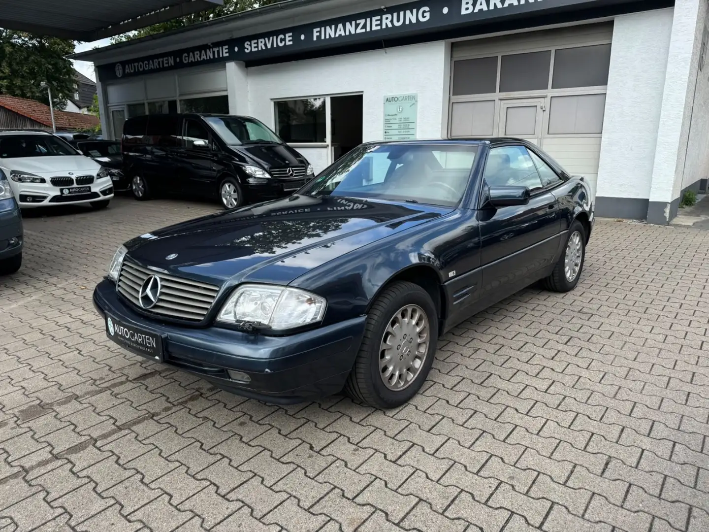 Mercedes-Benz SL 320 Cabrio/LEDER/KLIMA/ALU/HARDTOP! Schwarz - 1