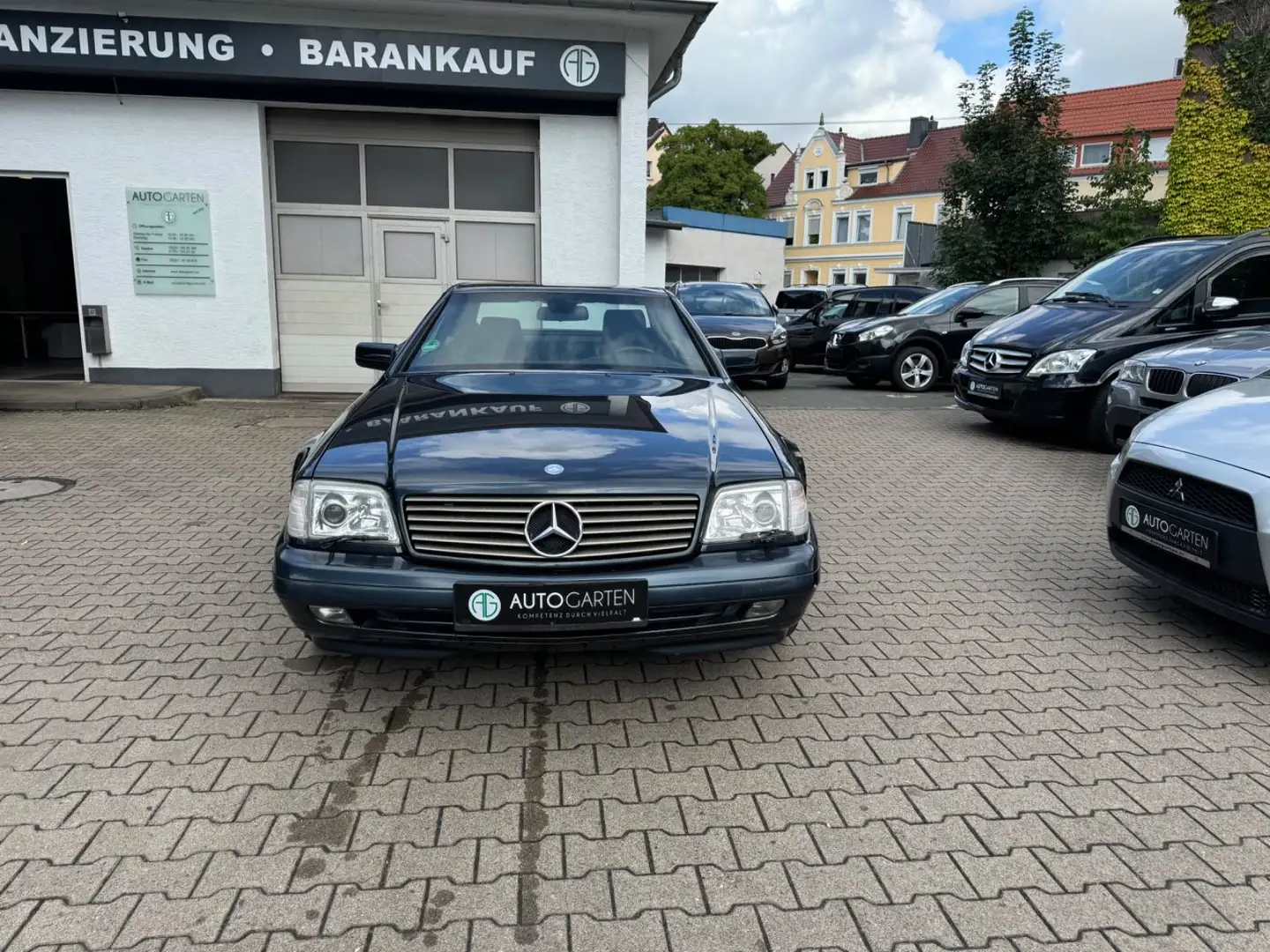 Mercedes-Benz SL 320 Cabrio/LEDER/KLIMA/ALU/HARDTOP! Schwarz - 2
