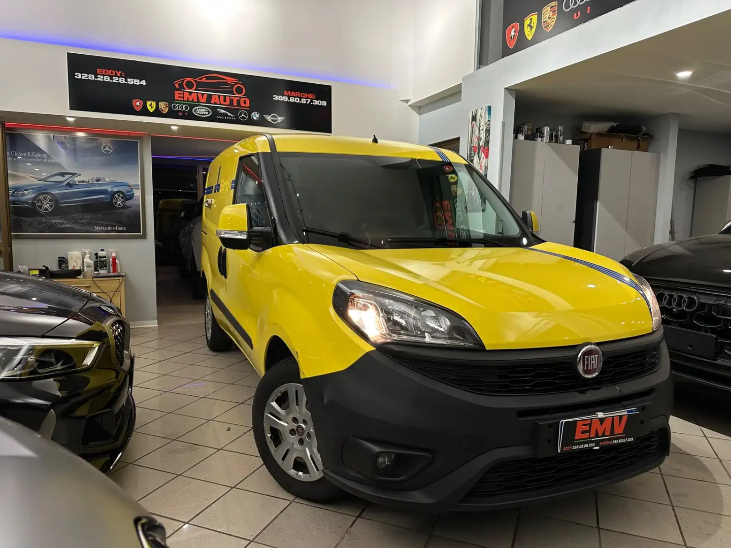 Fiat Doblo Doblò 1.3 MJT PC-TN Cargo Lamierato PTT 1500 Giallo - 1