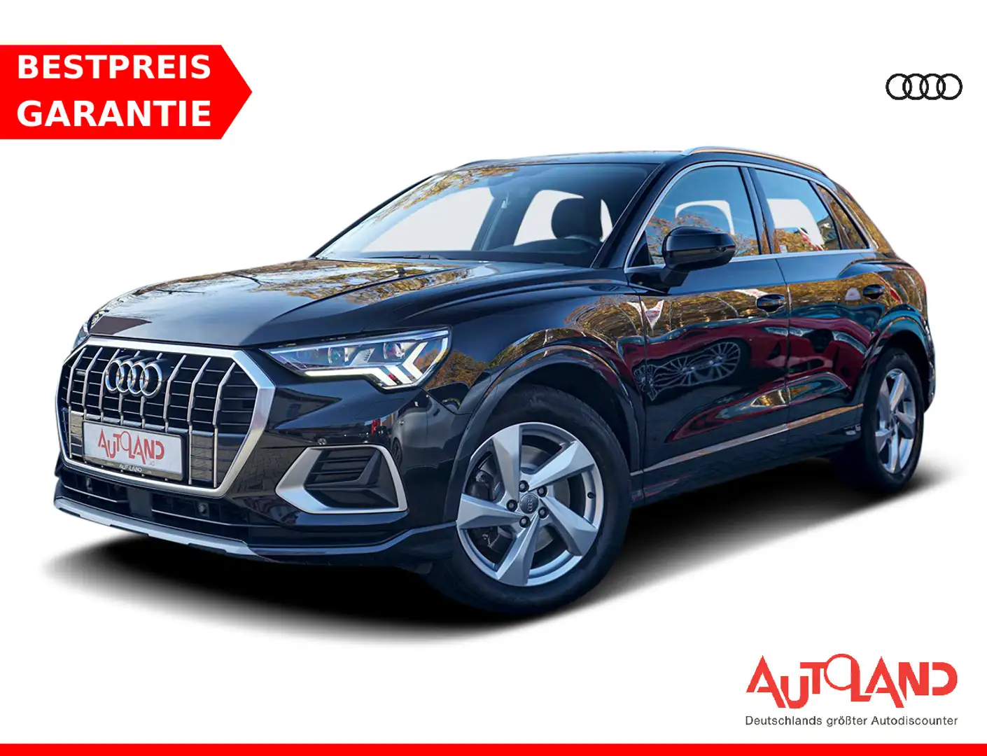 Audi Q3 40 2.0 TFSI quattro S-Line LED Navi PDC Schwarz - 1