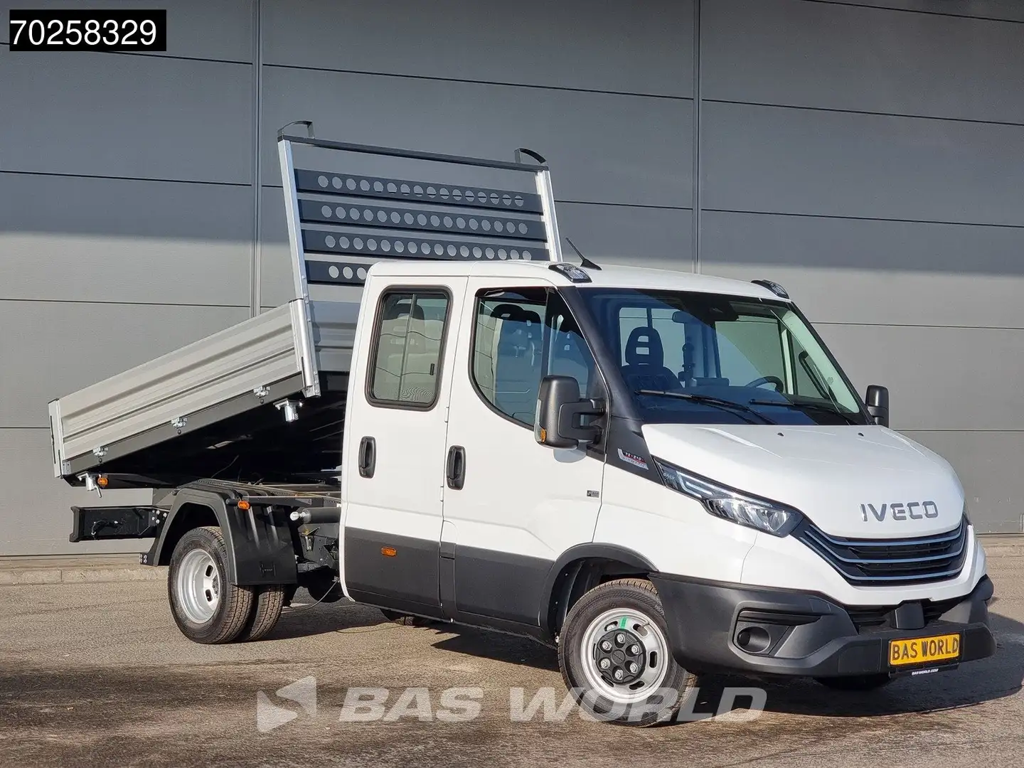 Iveco Daily 35C21 3-Zijdige Kipper Dubbel Cabine 210PK 3.0L Du Wit - 2