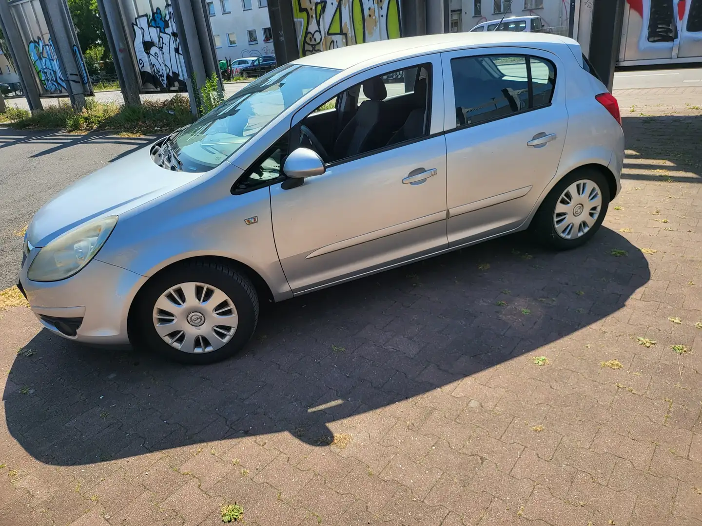 Opel Corsa Gut erhalten Stadtflitzer. . LPG .Gasanlage Silber - 2
