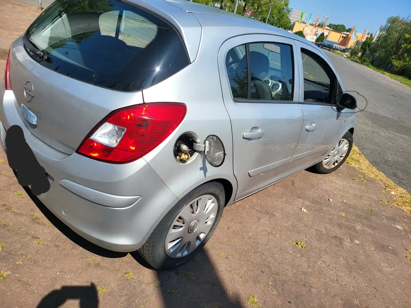 Opel Corsa Gut erhalten Stadtflitzer. . LPG .Gasanlage Silber - 1