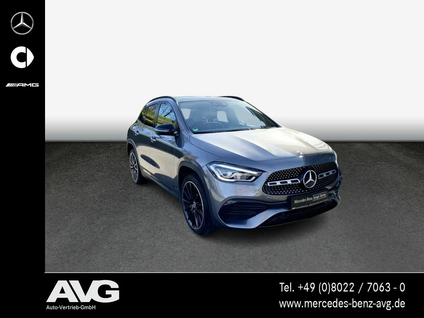 Mercedes-Benz GLA 250 GLA 250 e HUD|PANO|AMG|NIGHT|LED|20"|AHK AMG Line Grau - 2