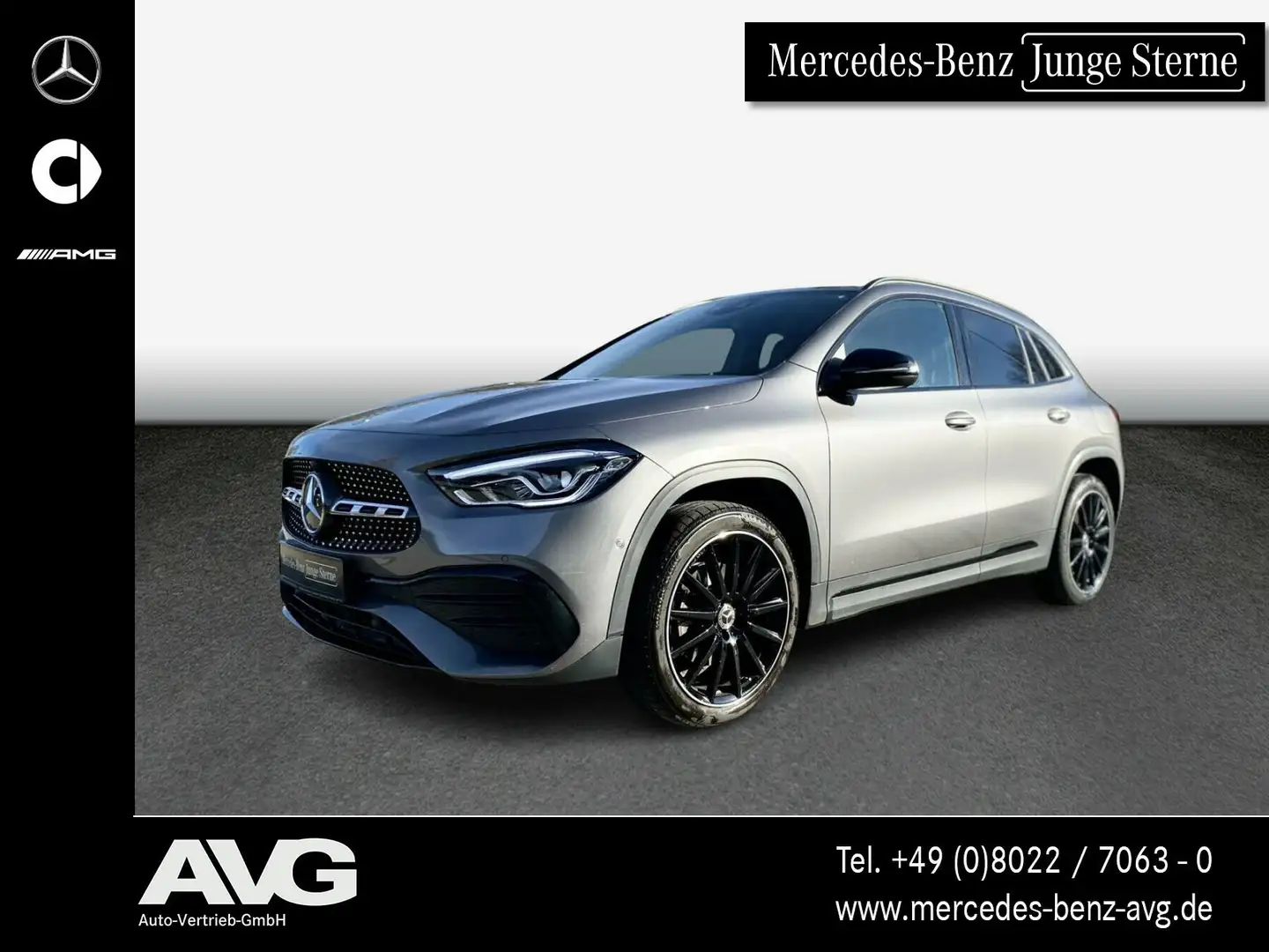 Mercedes-Benz GLA 250 GLA 250 e HUD|PANO|AMG|NIGHT|LED|20"|AHK AMG Line Grau - 1