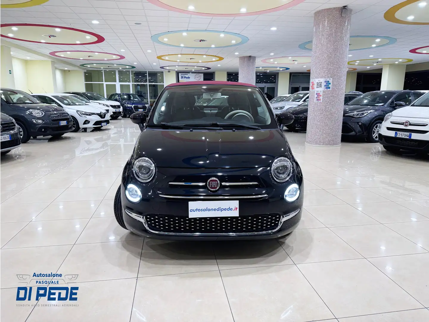 Fiat 500C 500C 1.0 hybrid Dolcevita 70cv Nero - 1